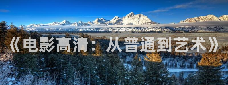 迅播影院：《电影高清：从普通到艺术》